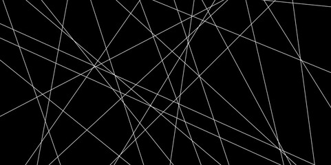 Abstract line background. abstract white lines with black background creative and geometric shape with black luxury pattern and paper texture design in illustration with white line background.