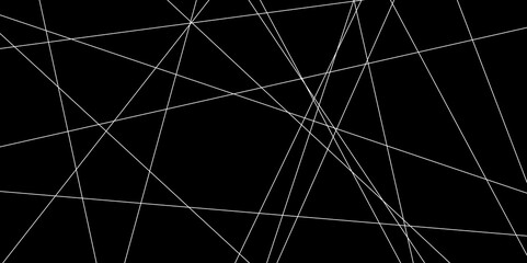 Abstract line background. abstract white lines with black background creative and geometric shape with black luxury pattern and paper texture design in illustration with white line background.