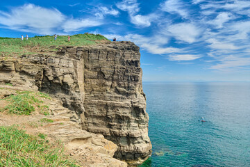 VLADIVOSTOK, RUSSIA. Cape Tobizina. Russian Island. Primorsky Krai