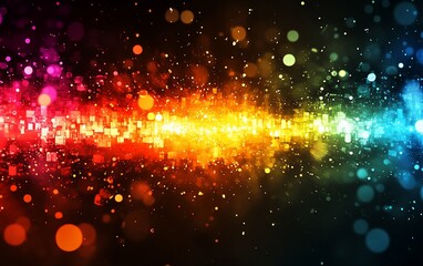 Fototapeta premium Colorful Abstract Light Burst Suitable for Website Background