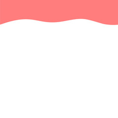 Obraz premium Abstract Pink Top Border Page