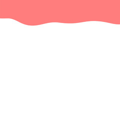 Obraz premium Abstract Pink Top Border Page