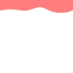 Obraz premium Abstract Pink Top Border Page