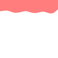 Obraz premium Abstract Pink Top Border Page