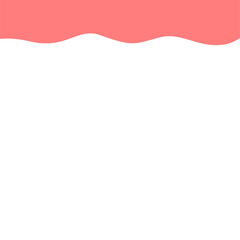 Obraz premium Abstract Pink Top Border Page