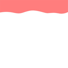 Abstract Pink Top Border Page