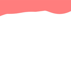 Obraz premium Abstract Pink Top Border Page