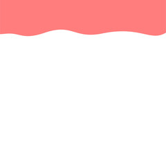 Obraz premium Abstract Pink Top Border Page