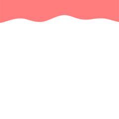 Abstract Pink Top Border Page