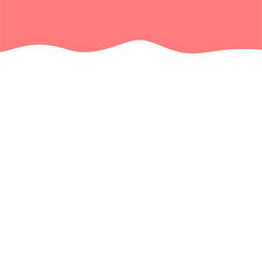 Obraz premium Abstract Pink Top Border Page