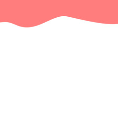 Obraz premium Abstract Pink Top Border Page