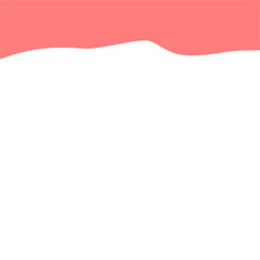 Obraz premium Abstract Pink Top Border Page