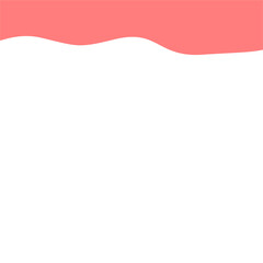 Obraz premium Abstract Pink Top Border Page