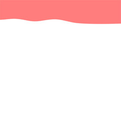 Abstract Pink Top Border Page