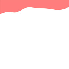 Obraz premium Abstract Pink Top Border Page