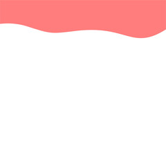 Obraz premium Abstract Pink Top Border Page