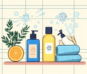 Hand Washing and Alcohol Sanitization Steps for Prevention of Germs and Viruses