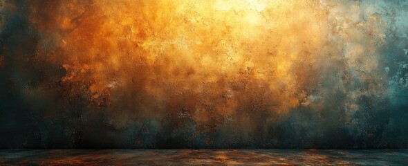 Obraz premium aged concrete grunge texture wallpaper background muted earthy tones abstract expressionism