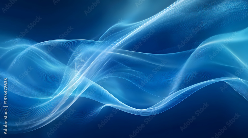 Poster modern abstract high-speed light effect. abstract background with curved beams of light. technology 