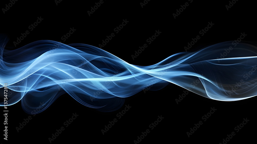 Poster modern abstract high-speed light effect. abstract background with curved beams of light. technology 