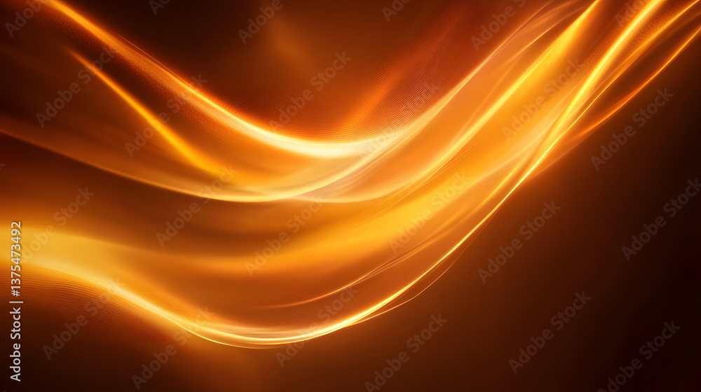Poster modern abstract high-speed light effect. abstract background with curved beams of light. technology 