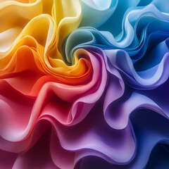 Obraz premium surreal spectrum gradients