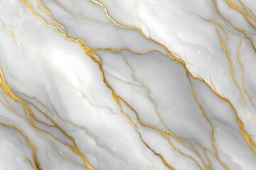 Elegant swirls of grey marble elegantly accented with glistening gold veins, creating a luxurious and sophisticated design.