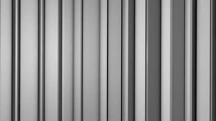 Obraz premium Parallel vertical lines creating a three-dimensional pattern forming a textured background