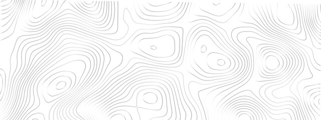Fototapeta premium Detailed Sea Map with Geometric Lines and Topography, Featuring a Mounted Grid Pattern to Depict Area Space and Landscape Topos 