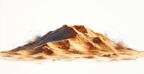 Sand Pile for Construction Building Material Heap