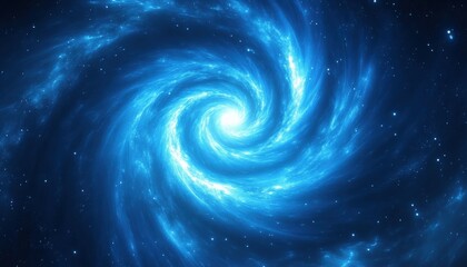 Spiral Galaxy in Deep Space