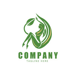 Fototapeta premium health beauty logo