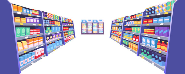 Supermarket Aisle