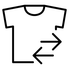 返品・交換・アイコン・ショッピング・ECサイト・webアイコン・UI・ベクターイラスト