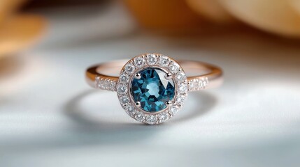 Elegant Oval Sapphire Ring