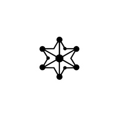 Modern Star Icon with Shadow, Minimalist Design, for Branding