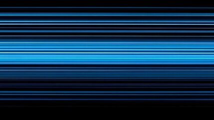 Fototapeta premium Luminous blue lines speed. Neon color glowing lines background, high-speed light trails effect. Futuristic dynamic motion technology