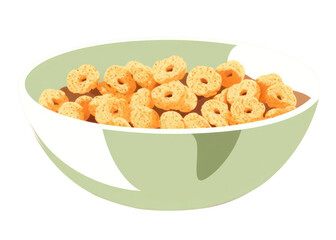 PNG Breakfast food bowl cereal bowl.