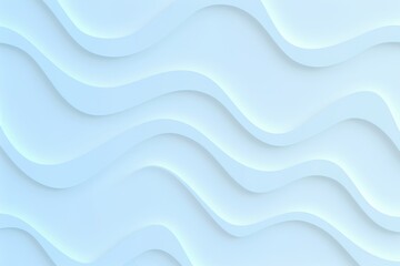 Abstract light blue wavy patterned background with soft gradient