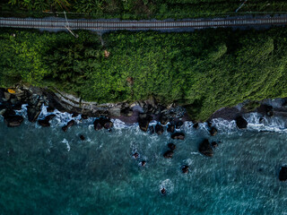 The shores of Georgia, Green slopes by the sea