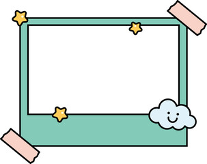 Cute Polaroid Photo Frame