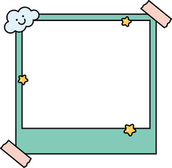 Cute Polaroid Photo Frame