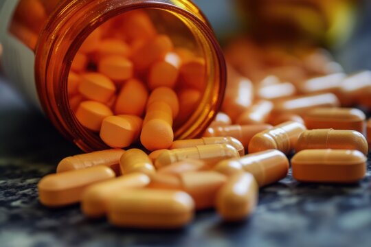 Adderall. Pill Tablet for ADHD Medication in Health Pharmacy