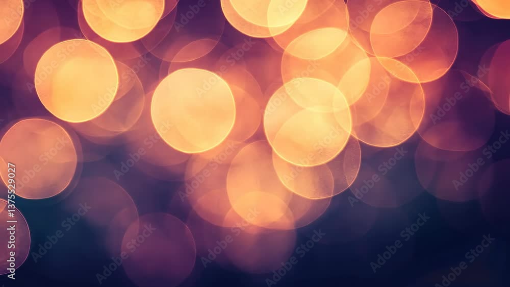 Poster soft glowing bokeh lights create a warm and inviting atmosphere during a cozy evening gathering