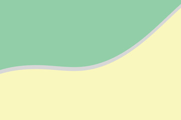 Two-tone pastel background pressed together