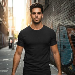 portrait of a handsome young man