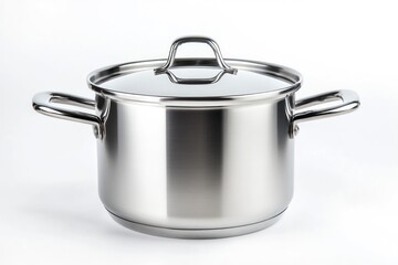 Stainless Steel Stock Pot with Lid for Cooking and Kitchen Use