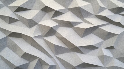 Dense felt texture features a geometric relief pattern for an immersive visual experience