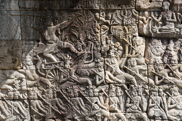 Bayon Temple, Angkor Wat, ancient temples, Khmer civilization, Cambodia