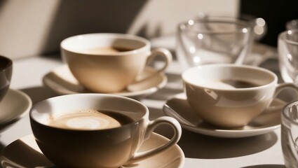xícaras de café